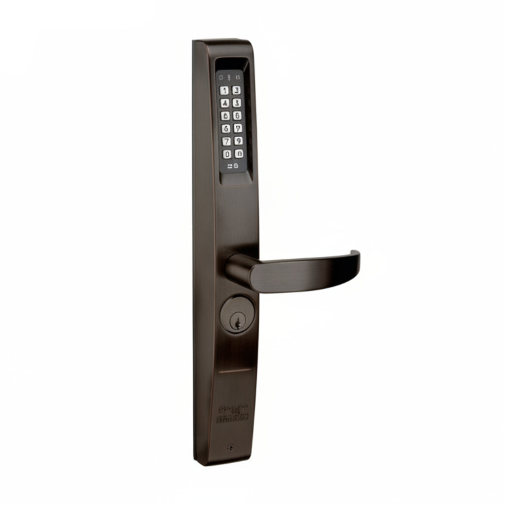 Adams Rite eForce Keyless Entry Lever, Keypad, Dark Bronze