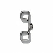 SPRING END BRACKET WITH NUT FOR 4" SPRINGS
