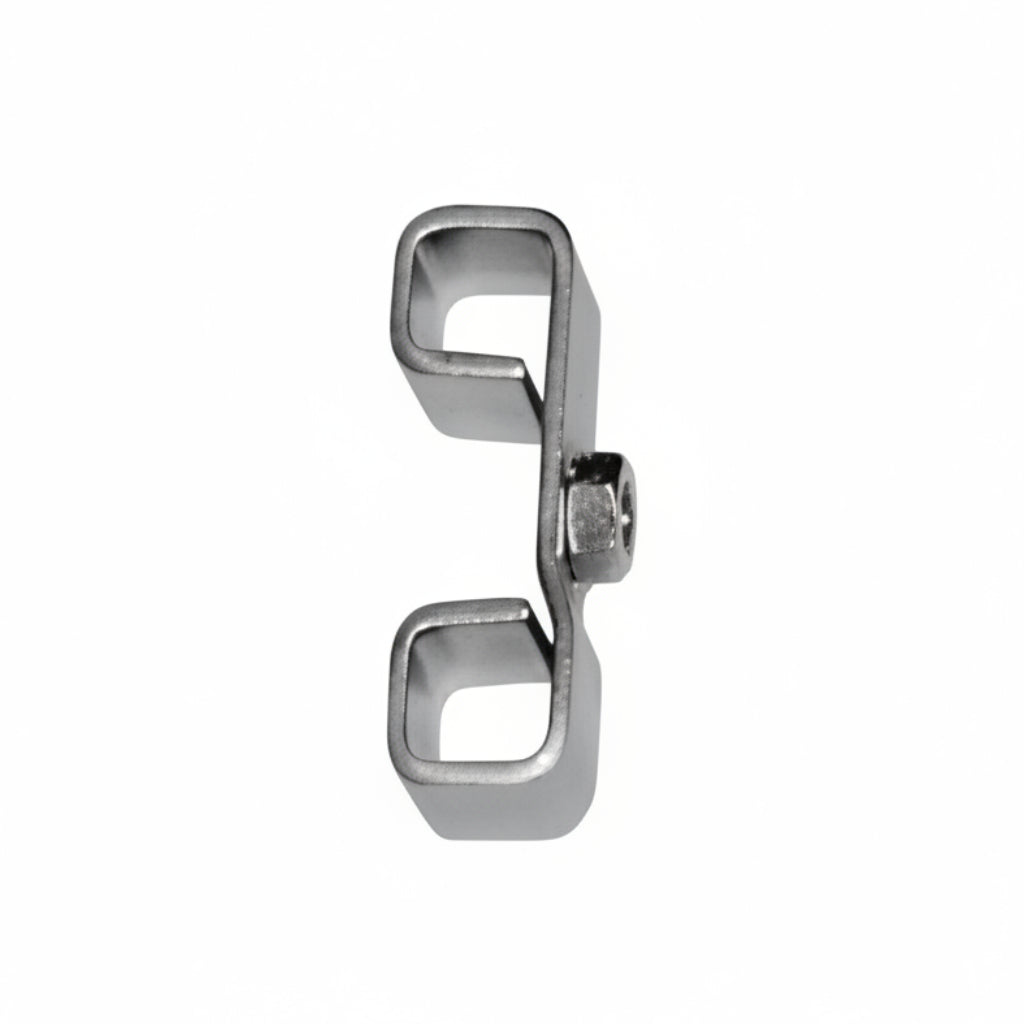 SPRING END BRACKET WITH NUT FOR 4" SPRINGS