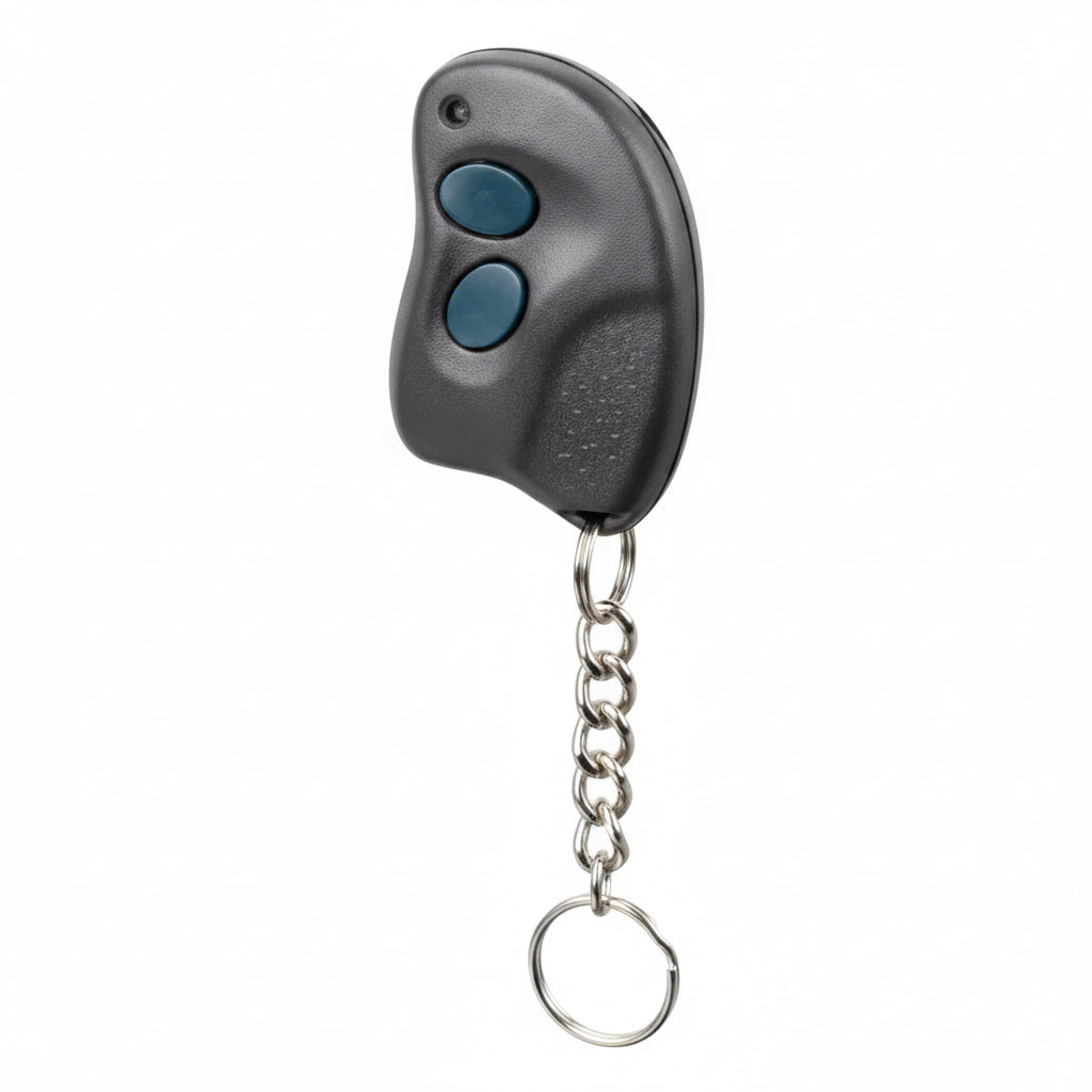 2 Button 318Mhz Keychain Transmitter (Works With MicroClik And Linear Systems) With AWID Wafer