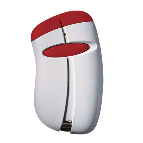 Stingray 318 Mhz 1 Button Visor Style Remote - Red Button (Compatible With Doorking MicroCLIK)