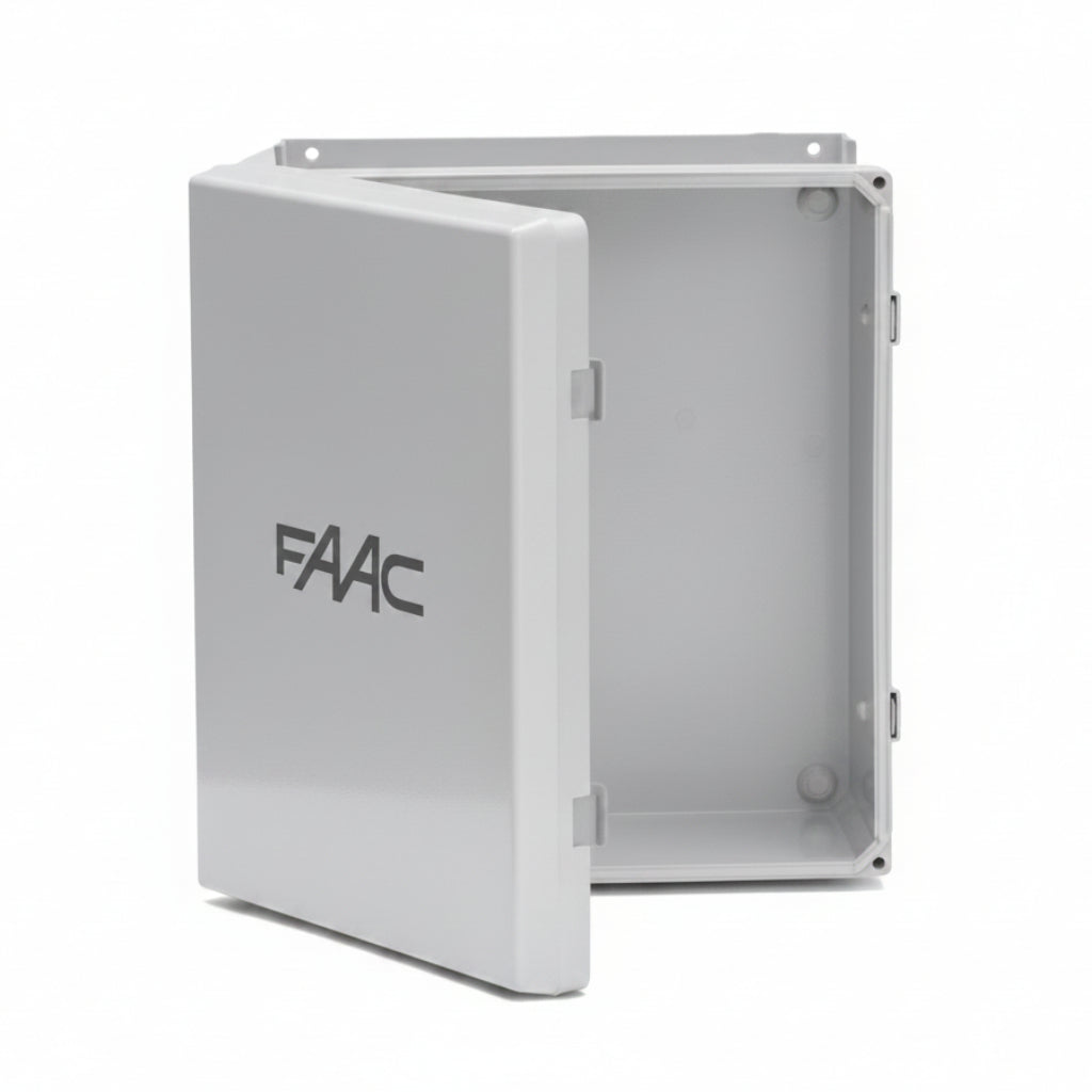 Faac Fiberglass Enclosure Hindged With No Back Plate (8.22)