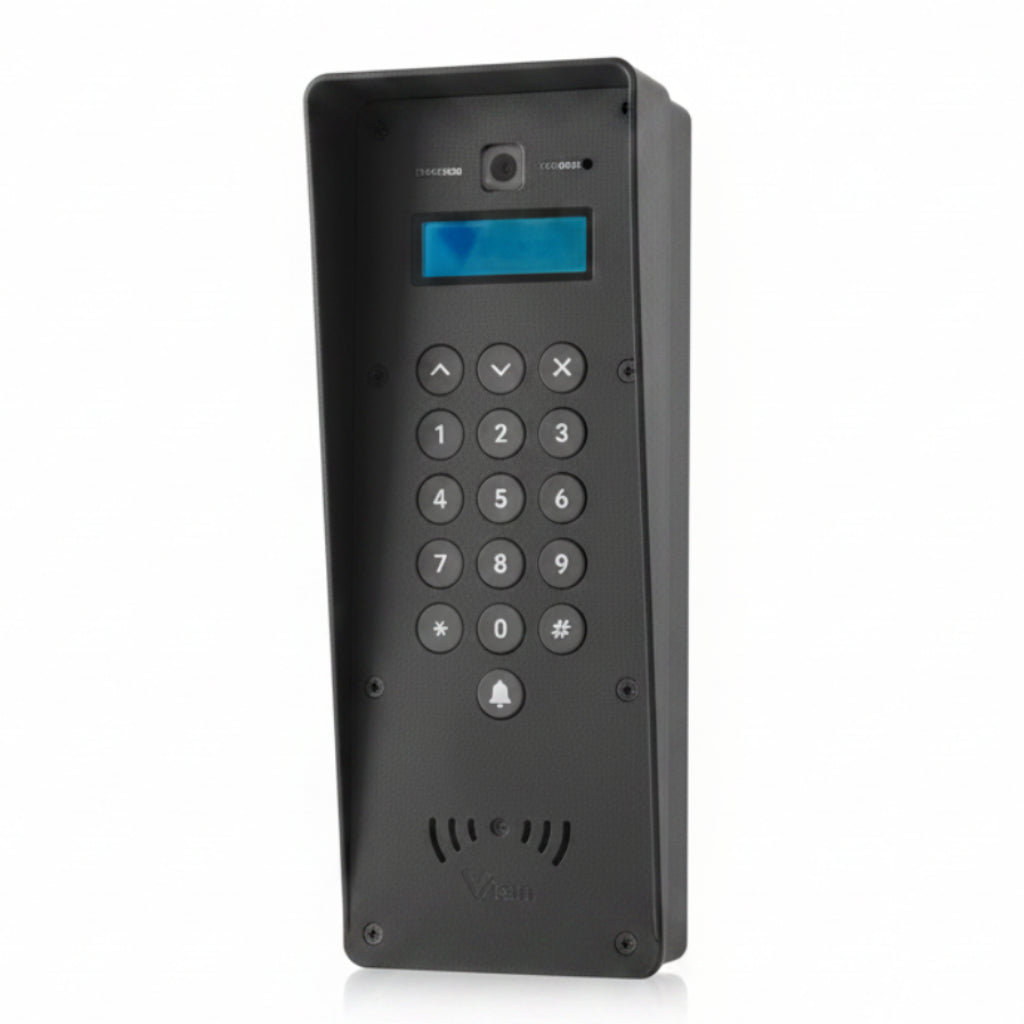 Paxton 337-410-US Standard Entry Panel, Surface Mount Door Entry System with Rain Hood for Standalone Net2 or Paxton10