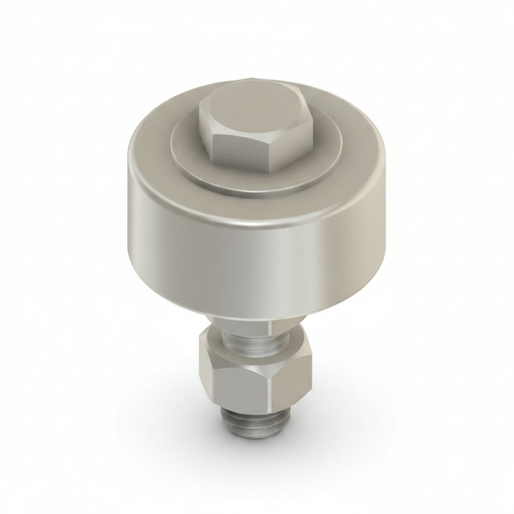 Replacement Nylon Guide Roller (Includes: Bolt, Washers, And Nuts)
