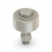 Replacement Nylon Guide Roller (Includes: Bolt, Washers, And Nuts)