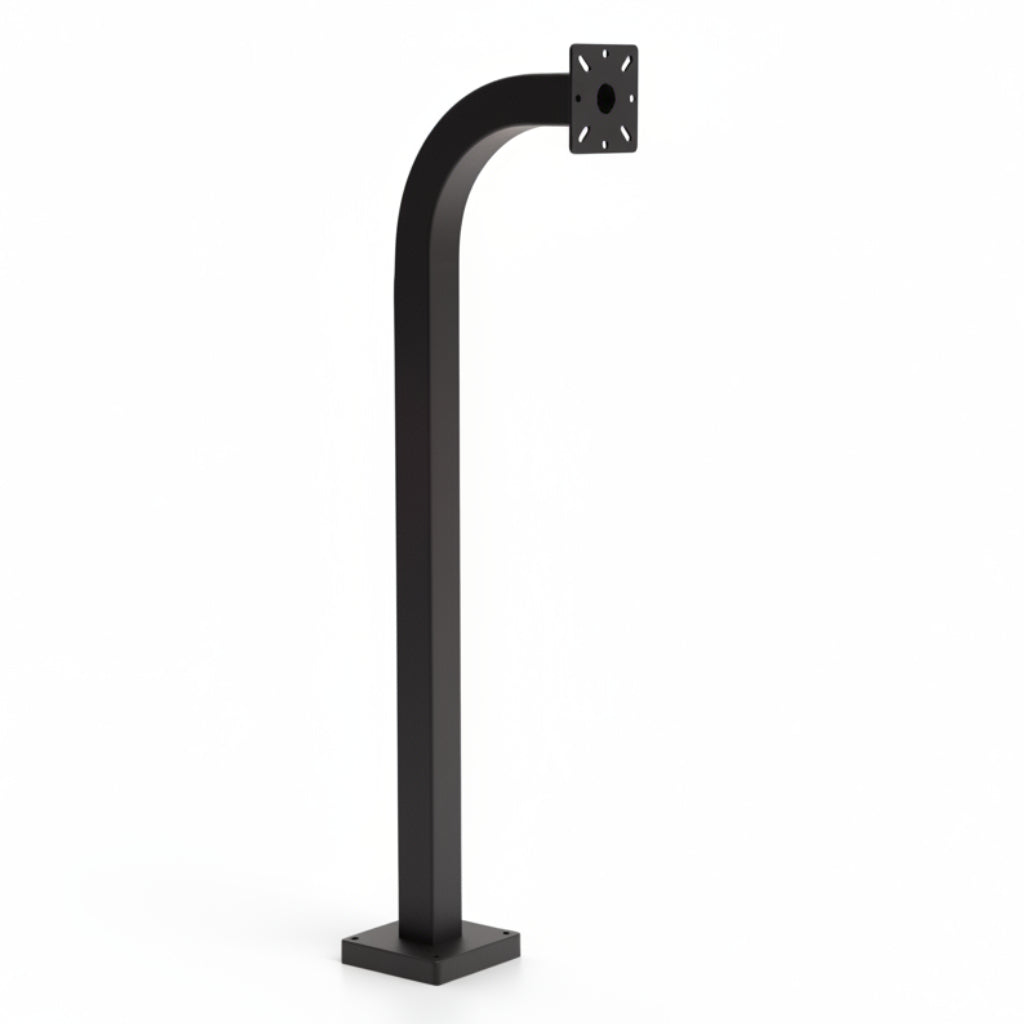 36" Steel Gooseneck Pedestal
