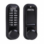 3830 Mechanical Knob Lock (Jet Black - Marine Grade)