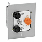 Interior 3-Button Flush Mount Control Station With Lockout