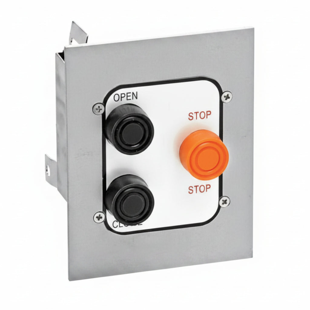 Exterior 3-Button Flush Mount Control Station