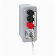 Exterior 3-Button Surface Mount Control Station With Lock Out And Best Cylinder