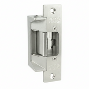 SDC Centerline Electric Strike, Fire-Rated, 4.875" x 1.25" Square Corner Faceplate For Hollow Metal Frames