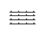 Rack Nylon 3' 4" Section (Sold In Package Of 4Pcs)(8.22)