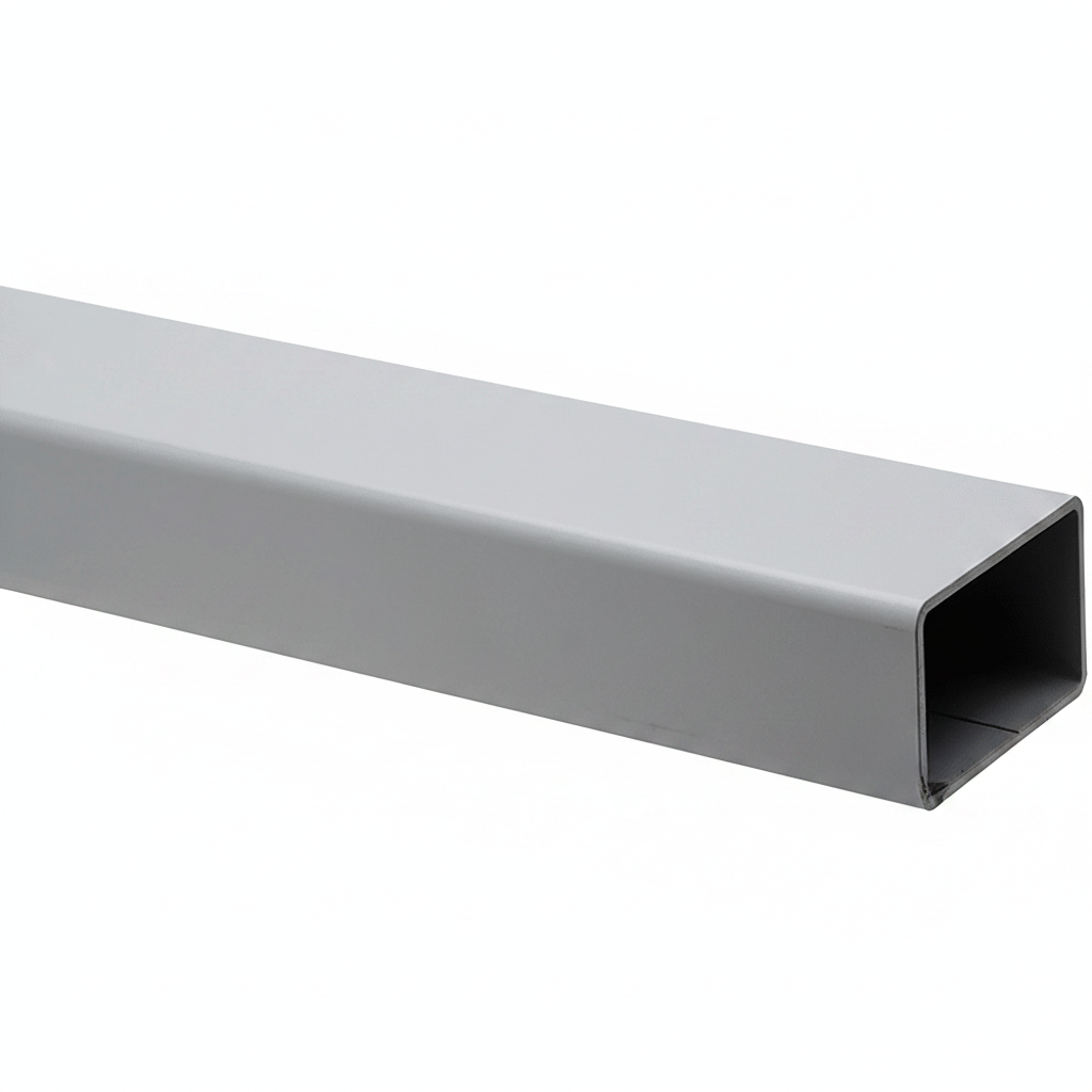 Von Duprin Steel Mullion, Prepped For (2) 299 Strikes, 8'2", Aluminum Painted Finish
