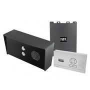 Pedestal Mount Wireless Intercom (No Keypad) With One (1) Wall / Desk Mount Station (2.22)