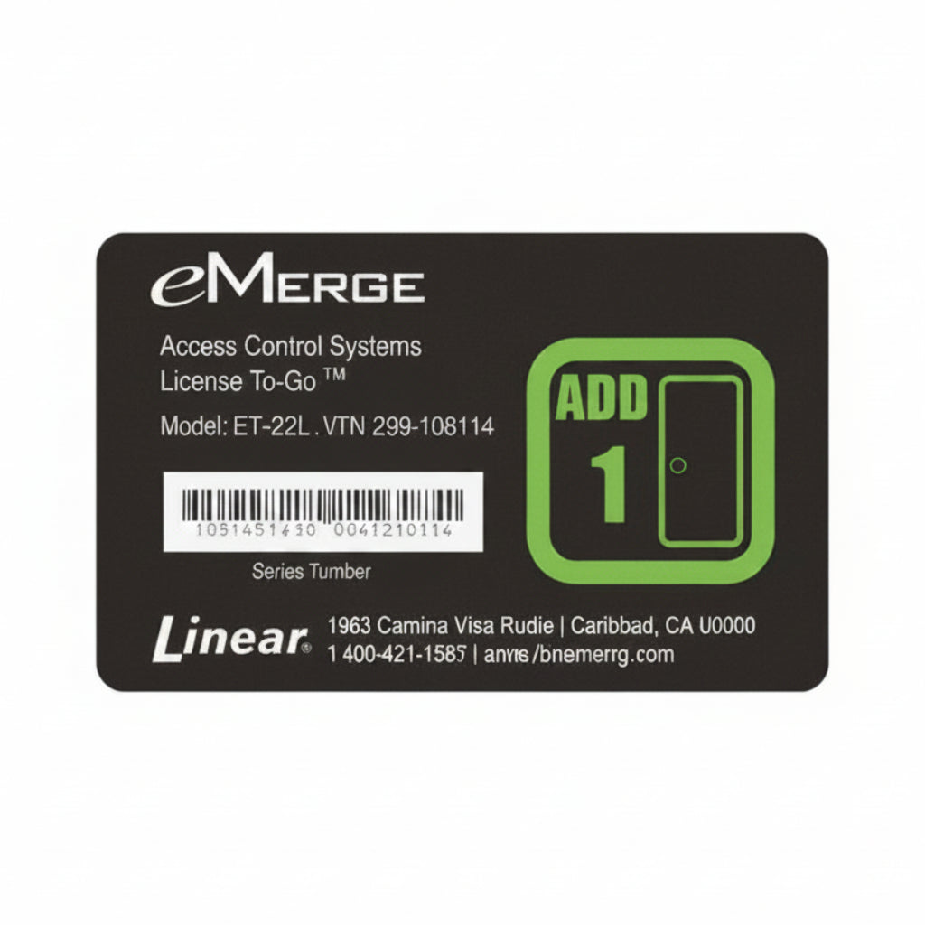 eMerge Essential Virtual Door License