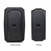 Prox Haf 2-In-1 Mullion Mount Reader With Single Gang Trim (Reads HID & AWID Cards)