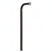 64" Ground Gooseneck Stand - Black