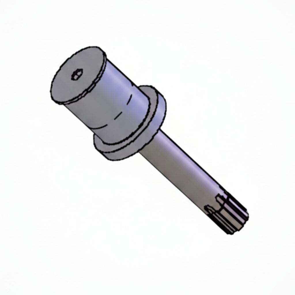 6500 HUB W/SHAFT LARGE 1HP(3.23)