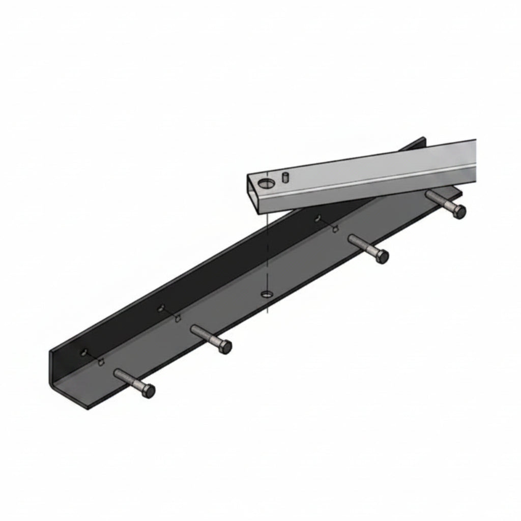 24" Bracket "L" Gate Mount