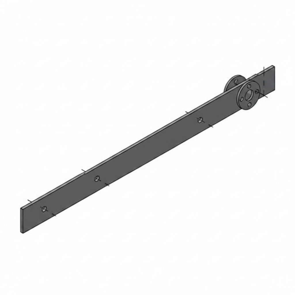 24" Bracket "Flat" Gate Bracket