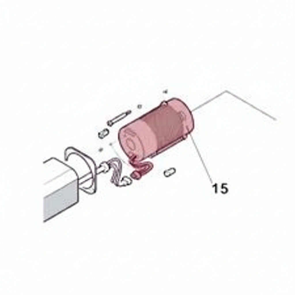 MOTOR FOR 400 CBAC 115 VOLT (1.22)