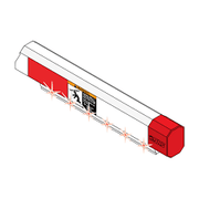 Octagonal Arm Rubber Bumper 13Ft.
