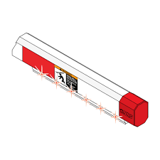 Octagonal Arm Rubber Bumper 13Ft.