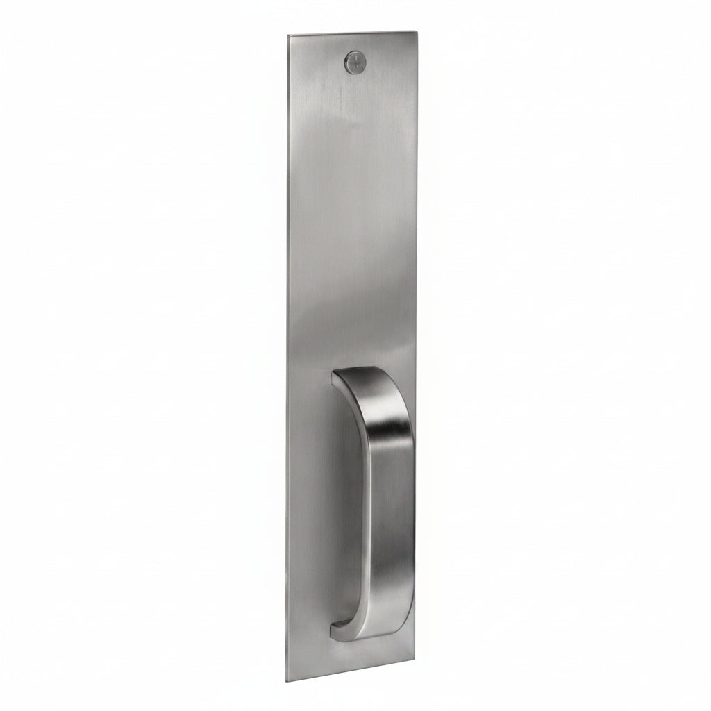 Sargent Dummy Pull Exit Device Trim, PTB Design, Satin Stainless Steel