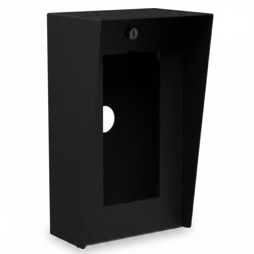 8" X 14" Portrait Steel Housing - Black