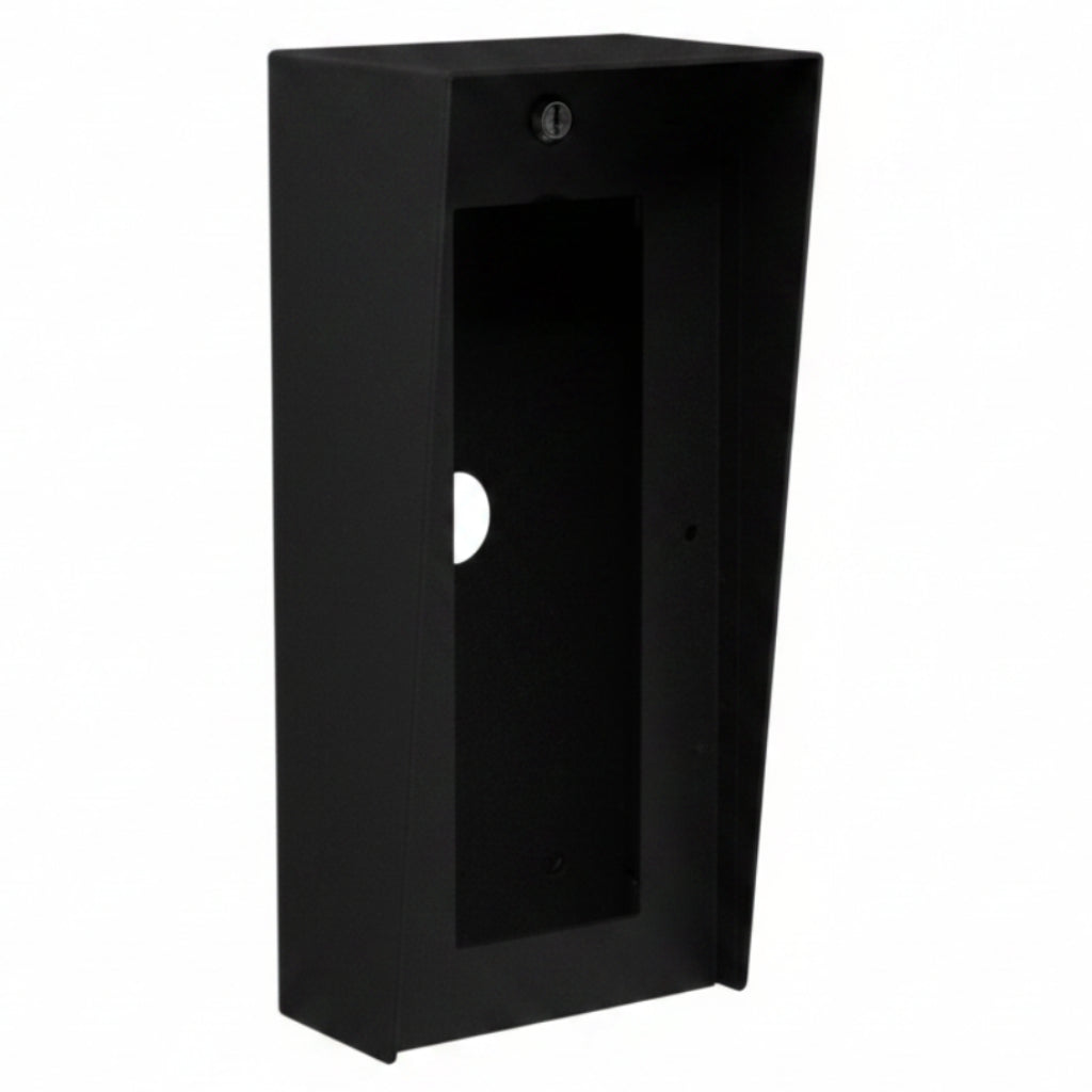 8" x 18" Portrait Steel Housing - Black, 2N IP Verso 3 Flush/Surface