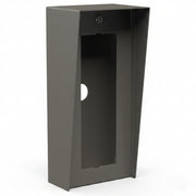 8" x 18" Portrait Steel Housing - Nickel, 2N IP Verso 3 Flush/Surface