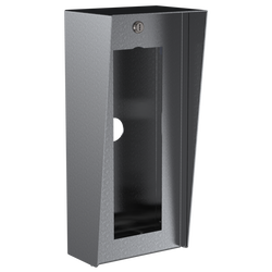 8" x 18" Portrait Steel Housing - Brushed Stainless Steel