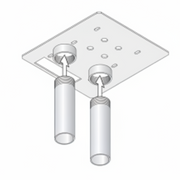 Post Mount Kit For 9000 Series Operators (Includes Plate, Mounting Posts And Hardware) (3.23)