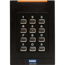 HID Global 921PTNNEK00000RPK40 multiCLASS Proximity Reader And Keypad, Black