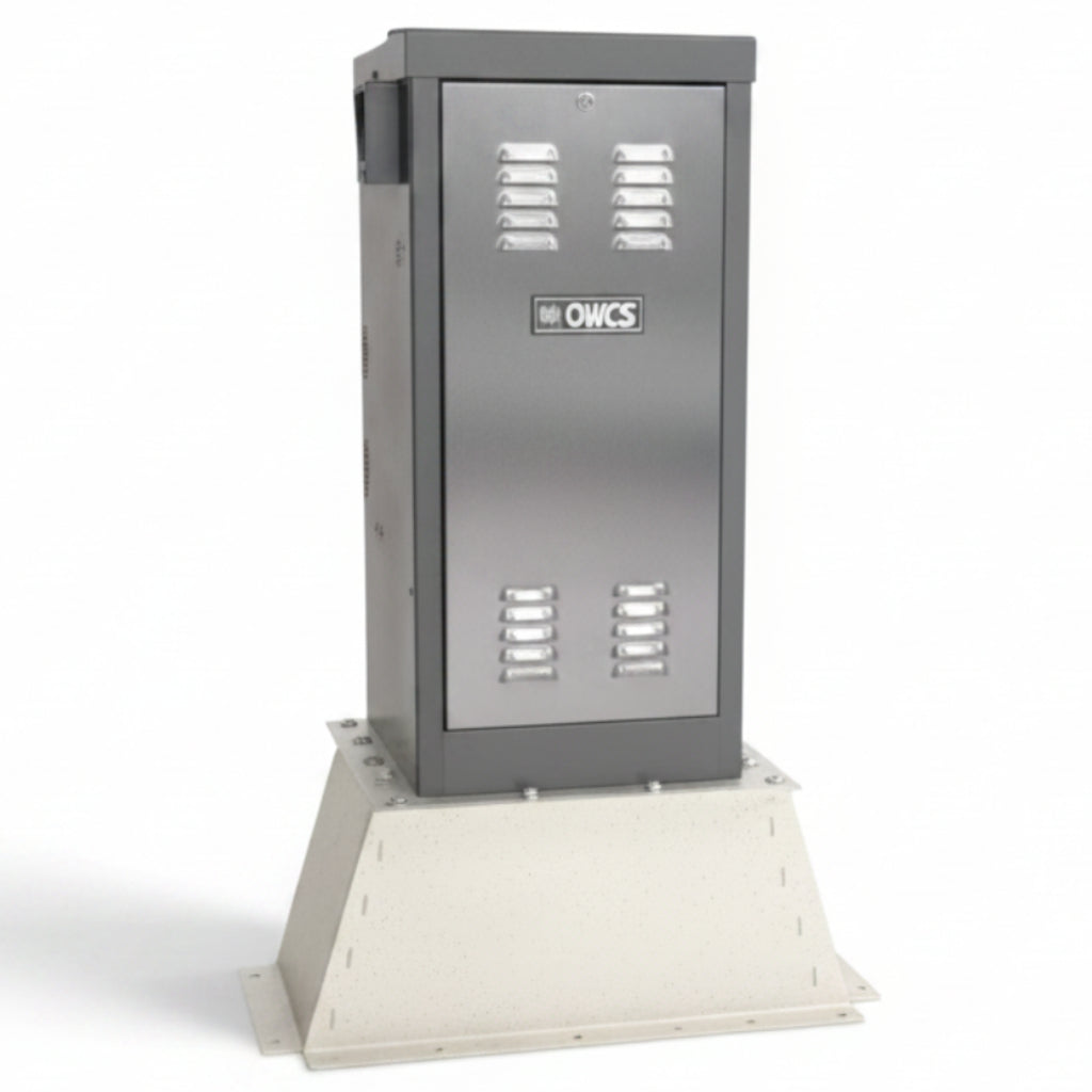 9230-381 3 Hp, 230V 3° Heavy Duty Variable Speed Doorking Slide Gate Operator - 1 - 2 Ft Per Sec #60 Chai N)(9200-135 Pedestal Included Max Gate Weight 5000Lbs. (3.23)
