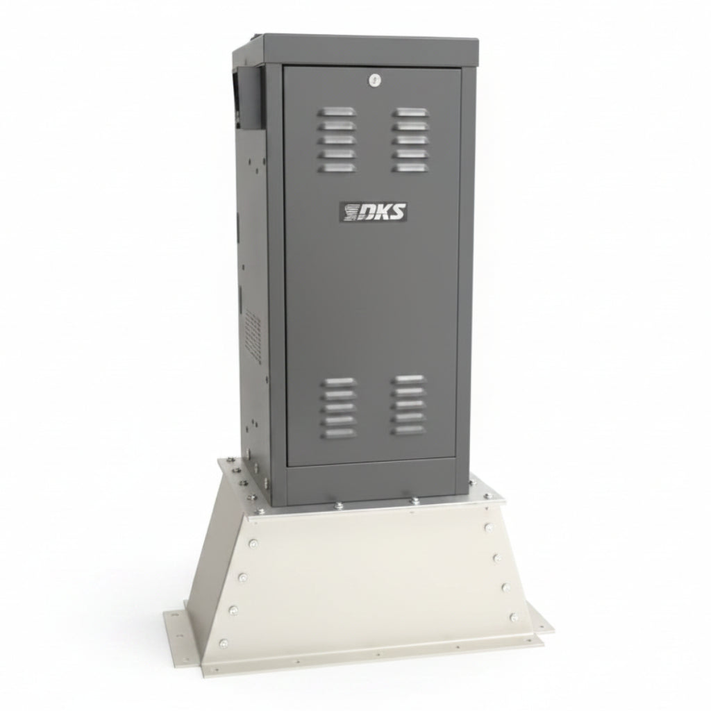 Maximum Security Doorking Slide Gate Operator 3Hp 208V 3P #80 Chain(9240-380)Mgw:8000Lbs / Mgl:100' 1-2 Ft/Sec 9200-135 Pedestal Included.(3.23)