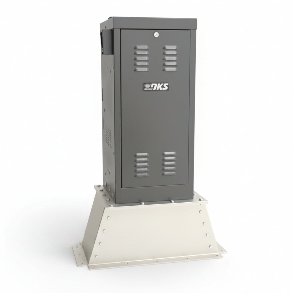 Maximum Security Doorking Slide Gate Operator 3Hp 230V 3P #80 Chain(9240-380)Mgw:8000Lbs / Mgl:100' 1-2 Ft/Sec 9200-135 Pedestal Included.(3.23)