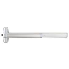 Von Duprin Pool Gate Exit Dev 626, 4', Weather Resistant, Exit Only, Non-Keyed, Satin Chrome