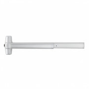 Von Duprin Rim Exit Bar, Wide Stile Pushpad, 36" Device, Exit Only, Less Trim, Hex Key Dogging, Satin Aluminum Clear Anodized Finish, Non-Handed