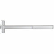 Von Duprin Rim Exit Bar, Wide Stile Pushpad, 48" Device, Exit Only, Less Trim, Hex Key Dogging, Satin Chrome Finish, Non-Handed