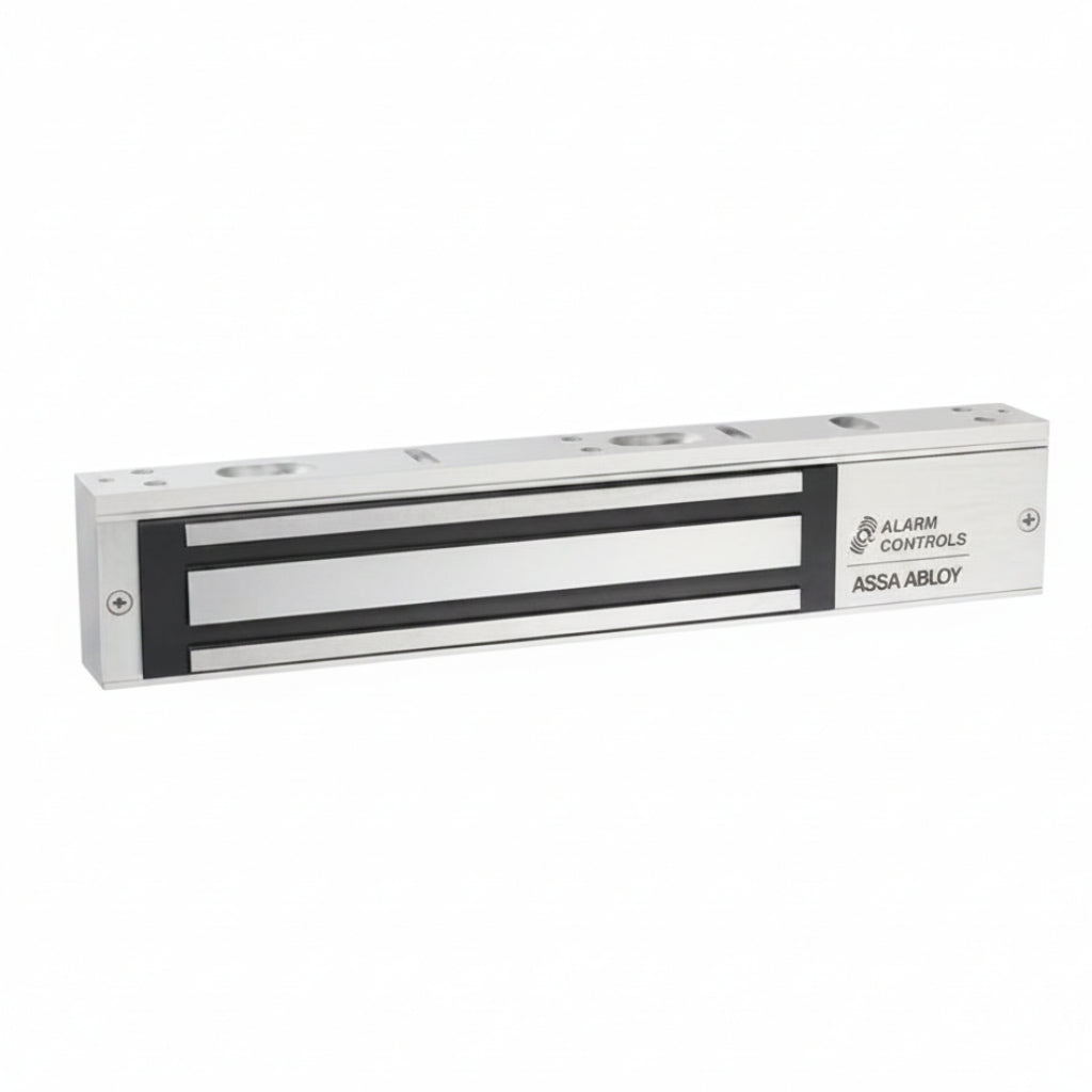 600LB Single Magnetic Lock With Bond Sensor, Door Status Sensor, And LED
