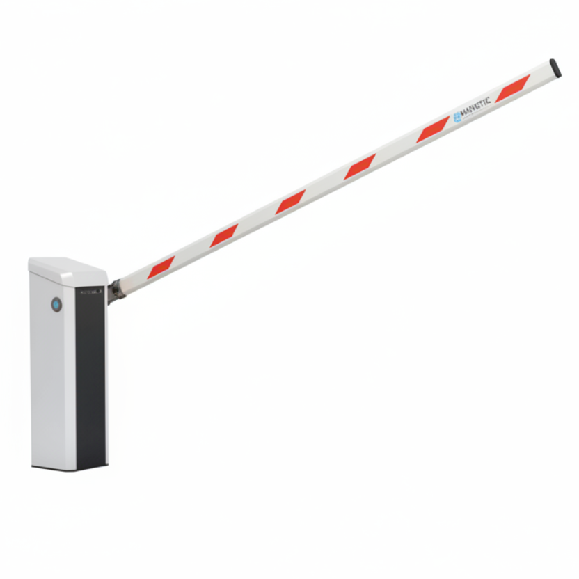 Access Pro-H Barrier Gate (Tall White Cabinet) With 12' Straight Arm - Left Hand
