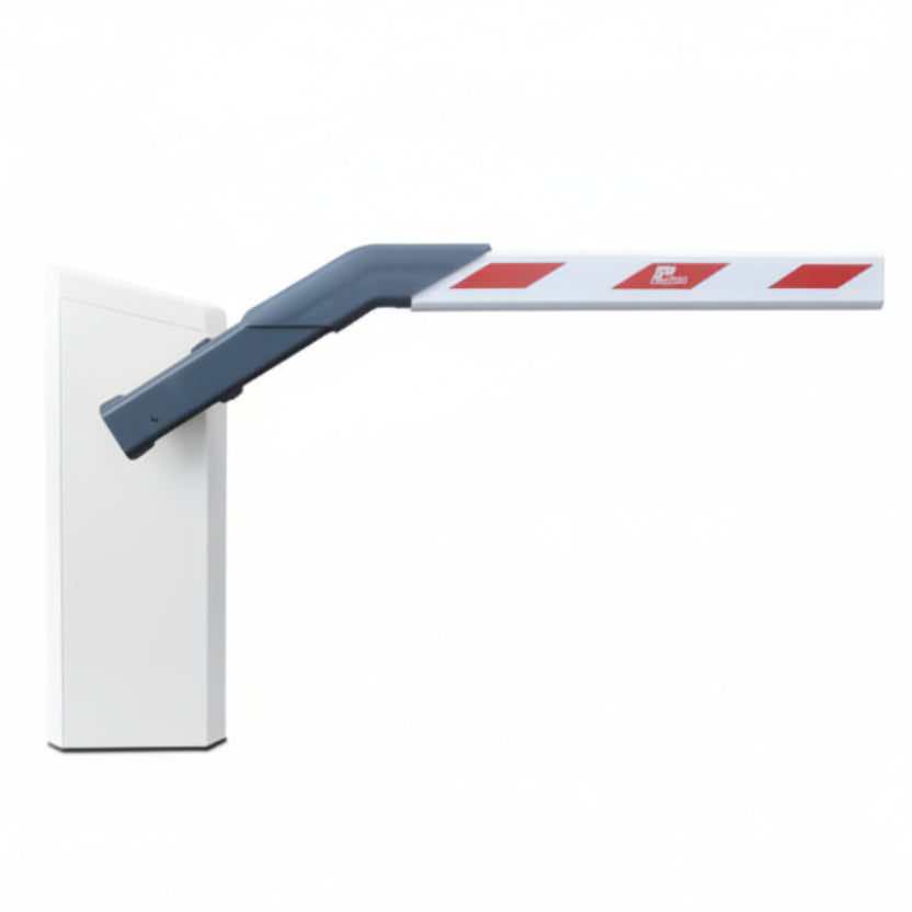 Access Pro-L Barrier Gate (White Cabinet) With 20' VarioBoom Arm - Left Hand