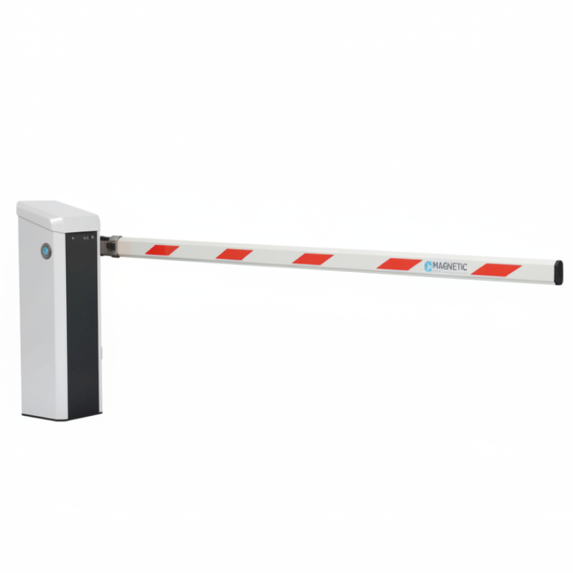 Access Pro-H Barrier Gate (Tall White Cabinet) With 20' Straight Arm - Right Hand