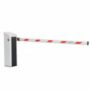 Access Pro-H Barrier Gate (Tall White Cabinet) With 12' Break-Away Straight Arm