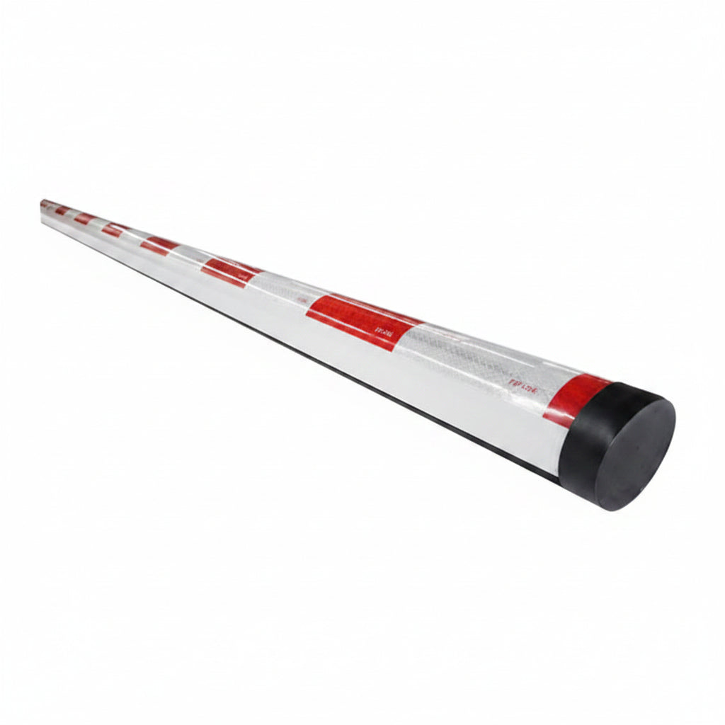 14' Aluminum Arm With Red / White Reflective Caution Stripes (Meets DOT Specs)