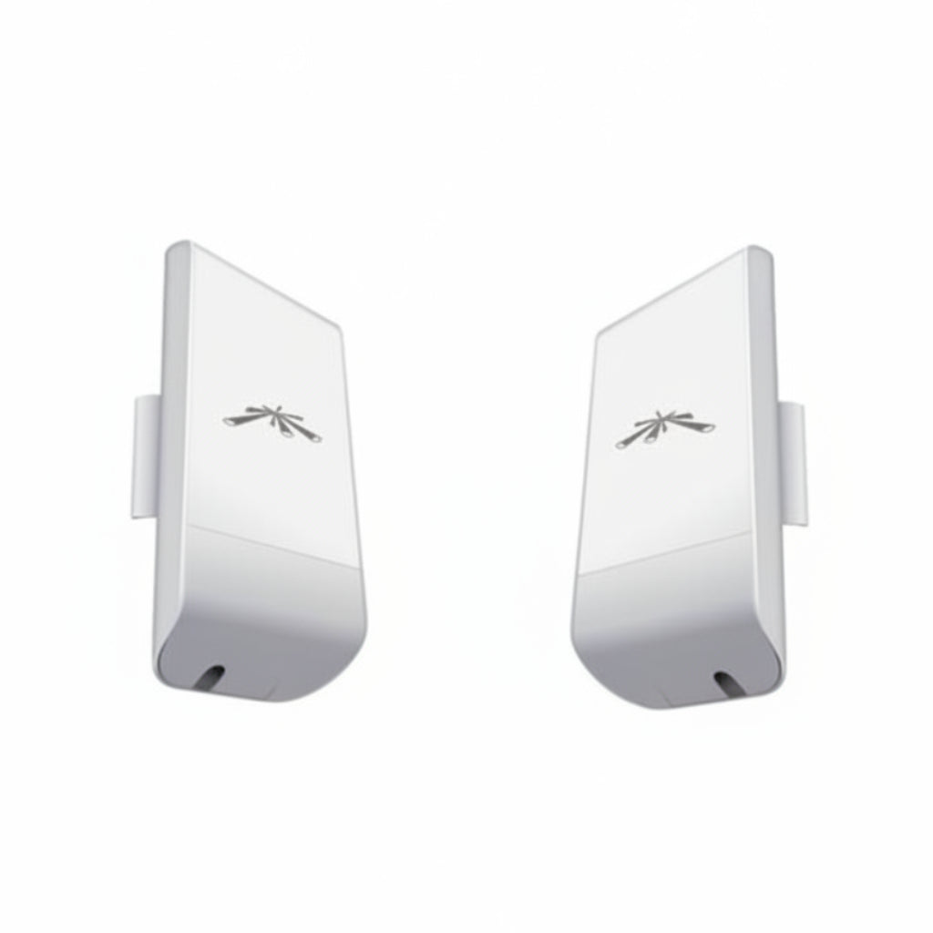 Ubiquiti Nanostation LOCO M5 Pre-Configured Wireless Bridge Kit (Includes: (1) Base Station, (1) Access Point, And (2) Power Supplies)