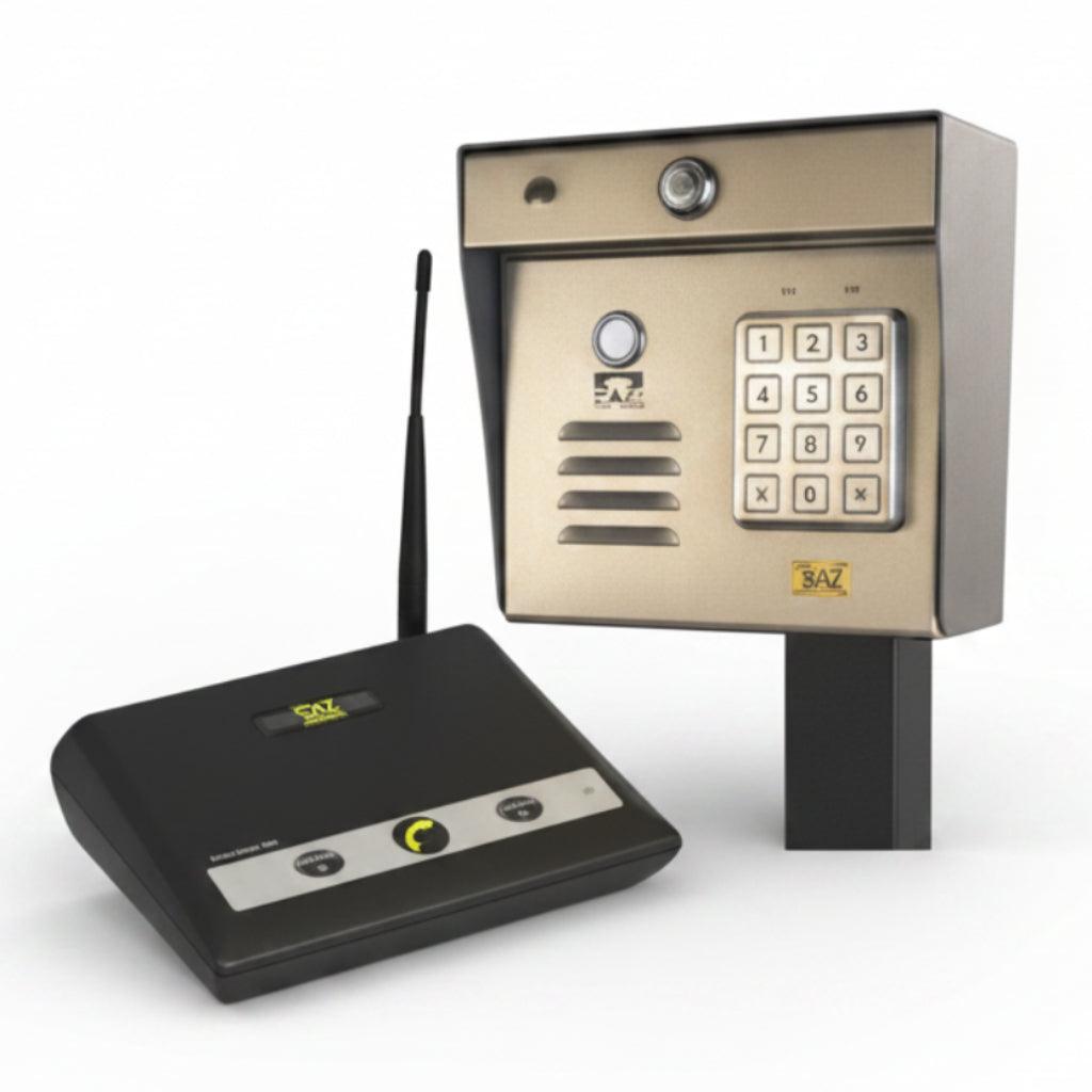 Aeromax 200K Outside Station/Keypad With Aeromax 100 Desk Unit Inside Station