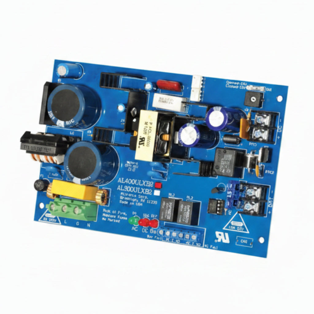Altronix UL Recognized Power Supply/Charger Board, Input 115VAC 60Hz @ 3.5A, 12VDC @ 4A or 24VDC @ 3A