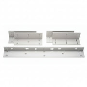 Z-Bracket 600LB Double Magnetic Lock, Clear Anodized Finish